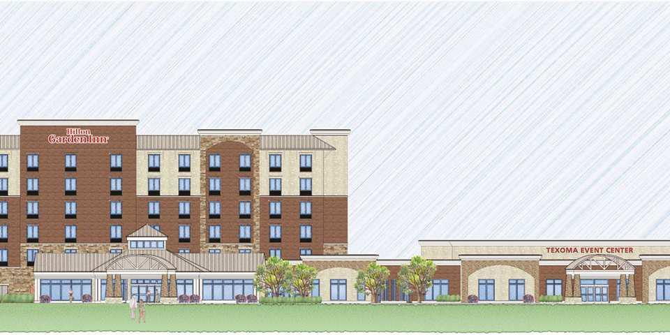 Hilton Garden Inn Denison/Sherman/At Texoma Event Center Exterior photo
